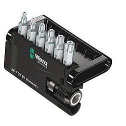 WERA TX BIT SET 80637-6BO 6-PIECE WITH QUICK-CLEAR HOLDER