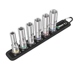 WERA DOPPENSET IN BELT C DEEP 1 1/2"10-30mm