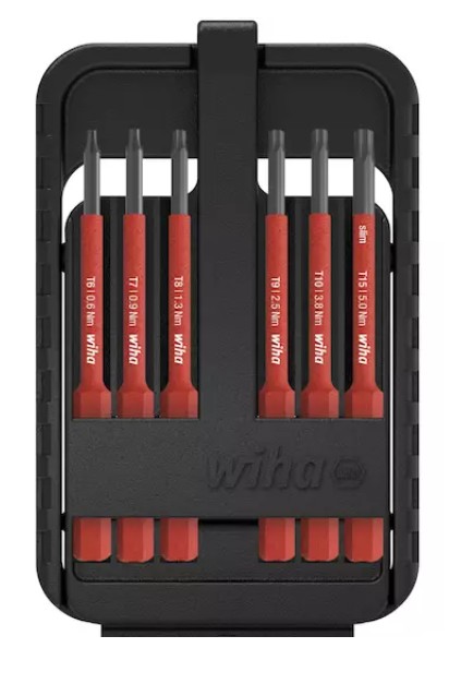 WIHA SLIMBIT ELECTRIC SET 7-dlg. IN FLEX.BOX TORX 43154