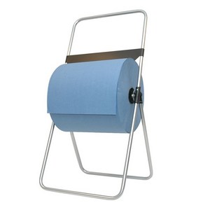 VLOERSTANDAARD METAAL tbv PAPIERROLLEN MAX.ROLBREEDTE 40cm