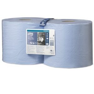 PK a 2 R.POETSPAP. TORK BLAUW 3-LGS ADVANCED WIPER 440  34x23,5cm