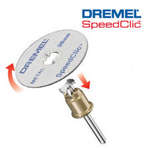 SET of 5 pcs. MID-DISCUS 38mm SC456 DREMEL
