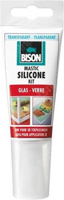 TUBE a 60ml. SILICONENKIT TRANSPARANT 