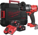 IMPACT DRILL 18V M18 FPD3-502X INCL. CHARGER + 2x BATTERY 18V 5.0Ah Li-ion