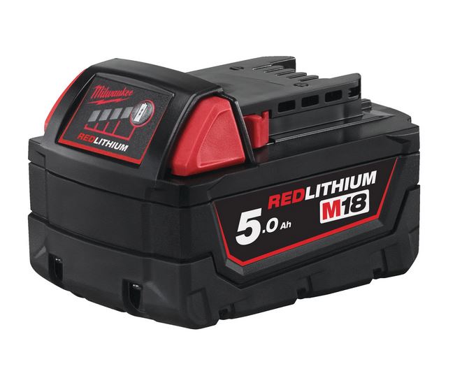 MILWAUKEE 18V BATTERY 5.0Ah LI-ION M18 B5 4932430483