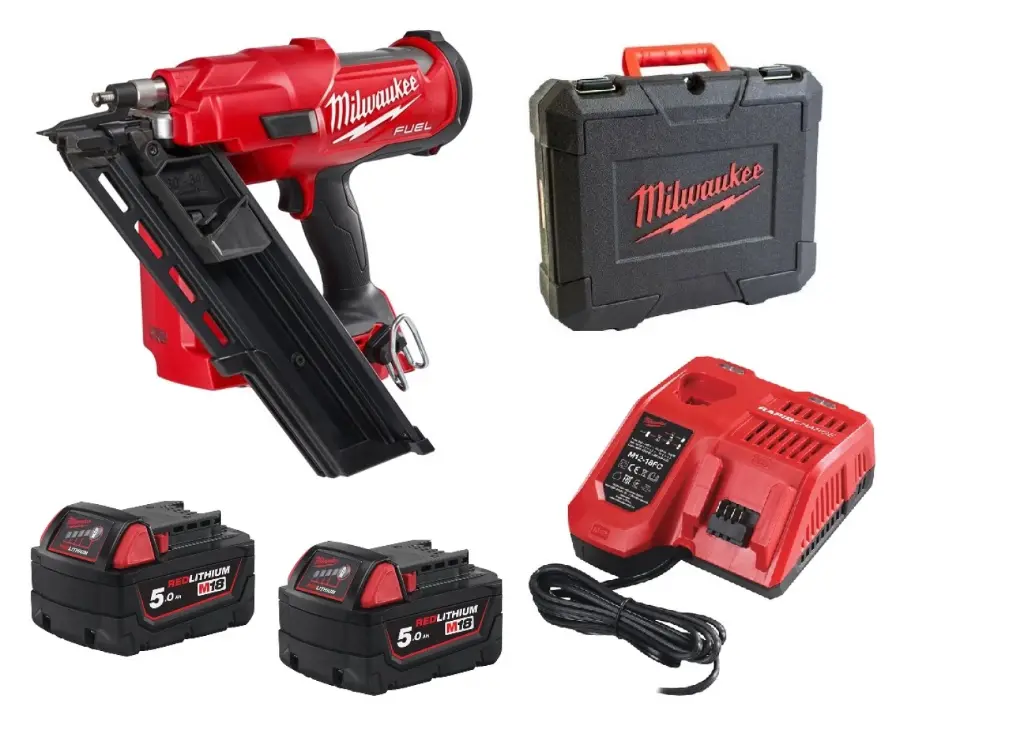 MILWAUKEE M18 FUEL™ M18 FFN-502C CONSTRUCTIETACKER, NAGELPISTOOL 34° 9Ga 4933471404