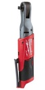MILWAUKEE SUBCOMPACT RATCHET 3/8" 12V SOLO M12 FIR38-0 + 1/4 ADAPTER