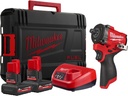 MILWAUKEE SLAGM.AANZ. M12 FCIWF12G3-502X WITH 2 M12HB5 BATTERIES AND CHARGER