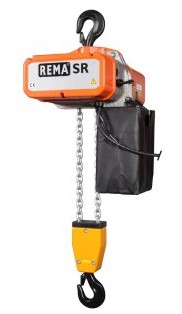 REMA ELECTR.TAKEL SR070/01 2000KG 230V 5,0 MTR HIJSHOOGTE + 3,8 MTR BEDIENING