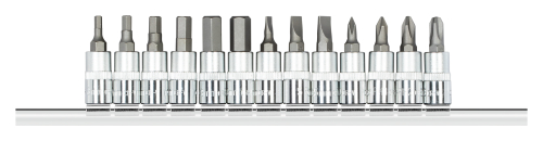 DOPSLEUTELSCHR.DR. 1/4" + RAIL, 13-DLG R48008013, 3300022