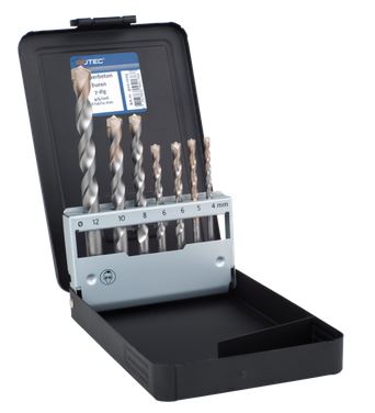 ROTEC CONCRETE DRILL SET 7-PIECE 4-12mm