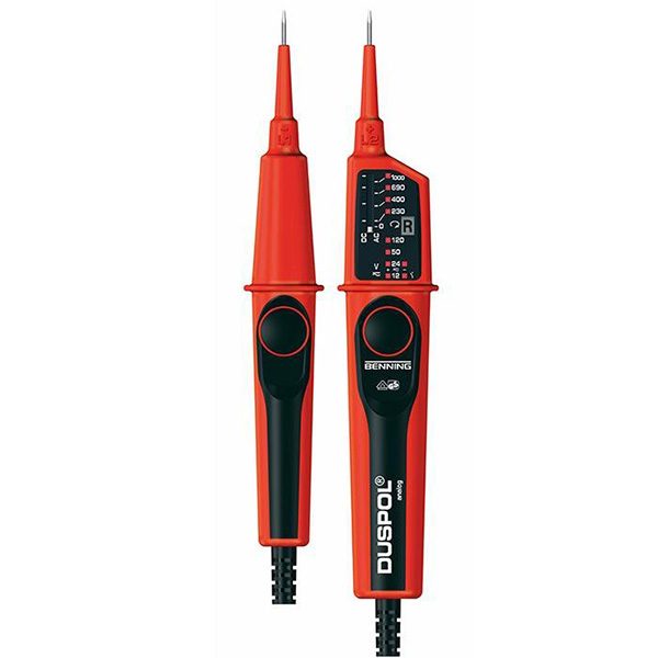SPANNINGSTESTER DUSPOL ANALOG 12-1000 V  IP65 CAT:IV