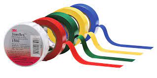 ISOLATIETAPE TEMFLEX VINYL 3M BRUIN BR=19mm L=20MTR 165BR5E