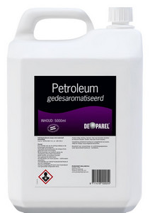 CAN a 5 ltr GEDEMINERALISEERD WATER VOORZIEN VAN VEILIGHEIDSSTICKERS