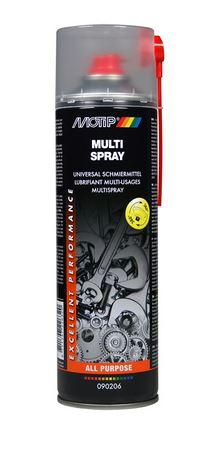 SPB 500ml MOTIP MULTISPRAY UNI LUBRICATE, PROTECT AND PENETRATE OIL