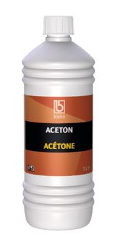 1L bottle of Acetone (minimum order per 6 bottles)
