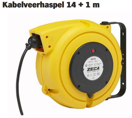 KABELVEERHASPEL 230V 4315 3x1,5mm² 14+1M >> AKTIE TS <<