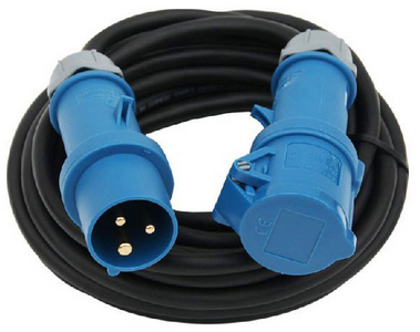 EXTENSION CABLE 10M 3x2.5mm² CEE 16A 230V