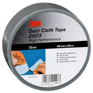 ROL DUCT-TAPE 3M-2903 GRIJS 50mmx50M 