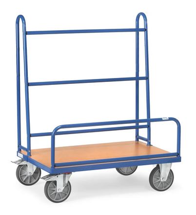 PLATE TROLLEY 1070x335mm 600KG 4411FETRA + FIXED BRACKET