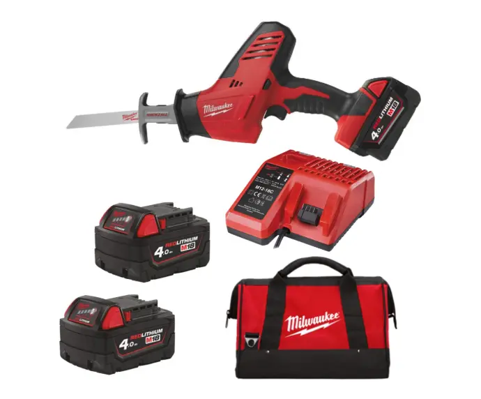 MILWAUKEE C18 HZ-402B HACKZALL™ SUBCOMPACTE ACCU RECIPROZAAGMACHINE 4933441340