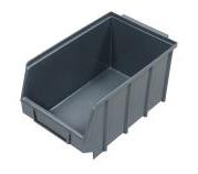 STACKABLE BIN GREY 130x150x240mm HxWxL HACEKA P2