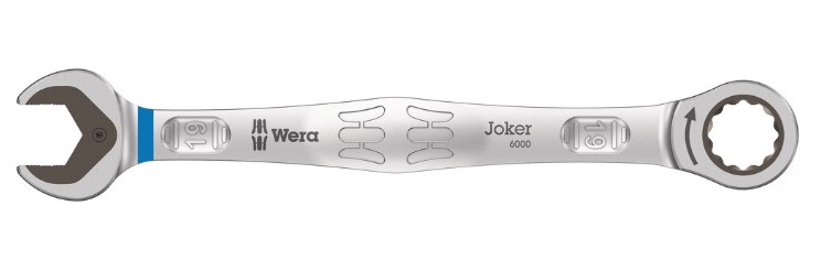 WERA 6000 JOKER STEEKRINGRATELSLEUTEL 19MM 05073279001