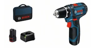 ACCUSCHR.DRAAIER  GSR 12V-15 2 X 2,0Ah INCL LADER IN TAS