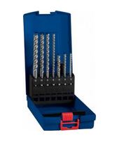 DRILL SET 7-PIECE SDS+ 7X 5,6,8,10,12 *A* 5,6 and 8 L=50   6,8,10 and 12 L=100mm