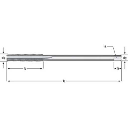 MACHINE TAP E303 M10 NO.3 L=140mm