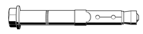 VEILIGHEIDSANKER FH II-S 12/10S 44884