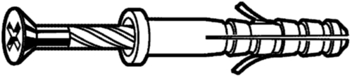 IMPACT PLUG N 6x40 FZ (PACK=50)