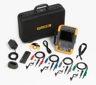 FLUKE HANDHELD OSCILLOSCOPE 190-204/EU/S WITH SSC290 SOFTWARE PACKAGE