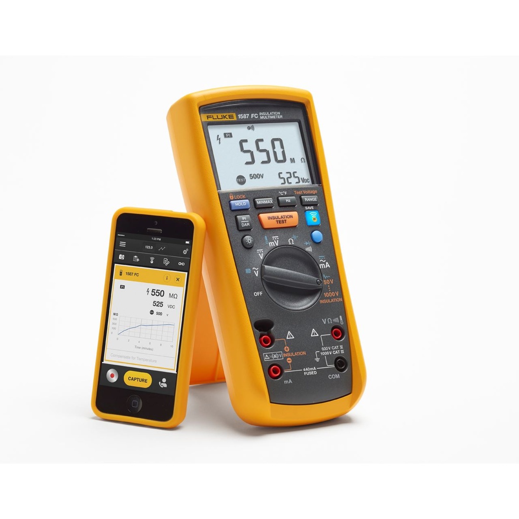 FLUKE INSULATION MULTIMETER 1587 FC