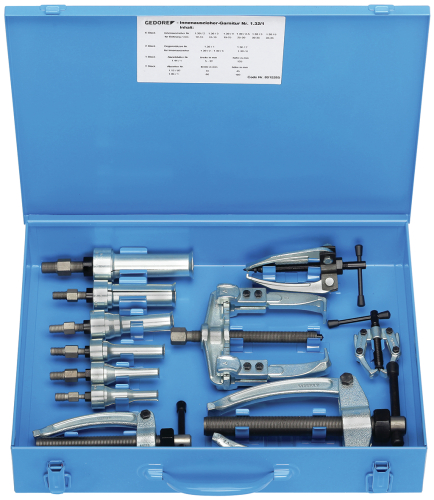 INNER AND OUTER PULLER SET 1.32/1 11-PIECE IN CASE 8015260