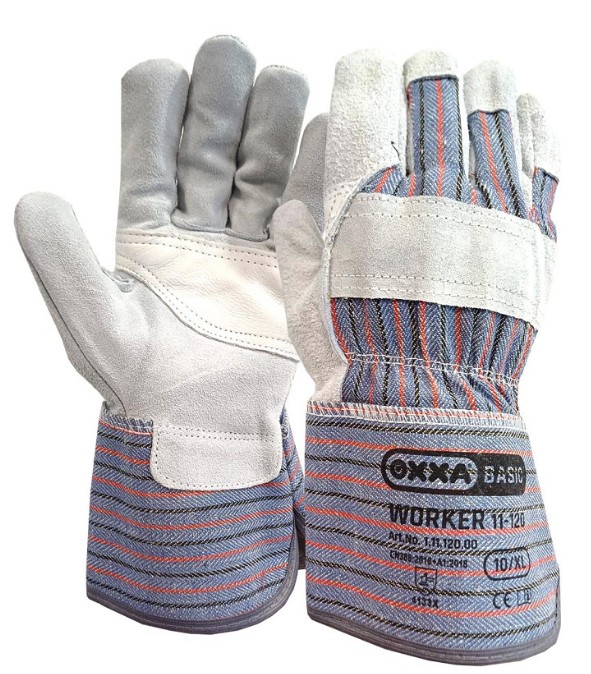 PR GLOVES SPLITL. + PALM MT10 (min order unit / packaging 12pr)