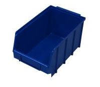 STACKABLE BIN BLUE 130x150x240mm HxWxL (P2) NR-53 (per 12 pieces)