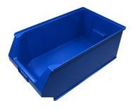 STACKABLE BIN BLUE 180x300x500mm HxWxL NR-57 (per piece)