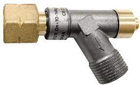 SLANGBREUKVENTIEL 1-710 Bi/Bu 3/8" LINKS (passend o.a. op fles 1-601)