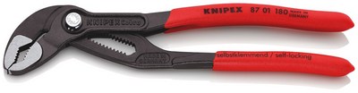 KNIPEX WATER PUMP PLIERS 87 01 180 L=180mm