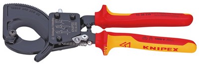 KNIPEX VDE KABEL RATELSCHAAR 95 36 250 Ø32mm 