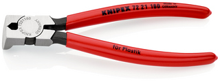 KNIPEX SIDE CUTTING PLIERS 72 21 160 L=160mm FOR PLASTIC