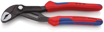 KNIPEX WATER PUMP PLIERS 87 02 180 L=180mm