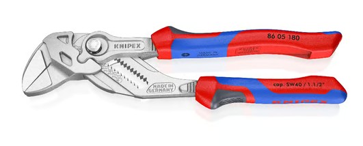 KNIPEX SLEUTELTANG 86 05 180mm L=180mm