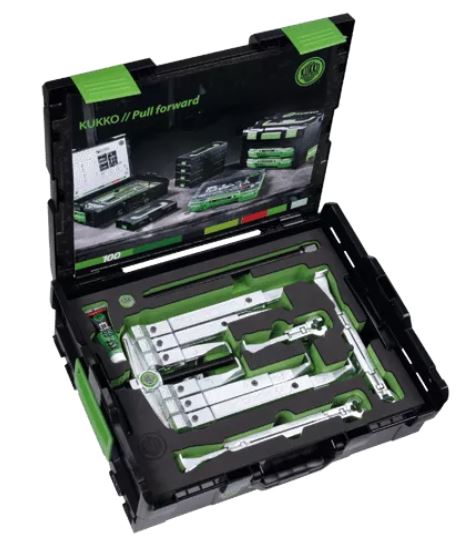 UNIVERSELE TREKKERSET 2- EN 3 ARMIG Bmax=120-130mm Hmax=100-350mm