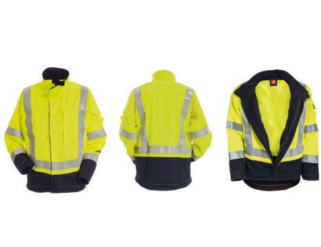 VEILIGHEIDSJACK HI-VIS KL:2 7kA IEC 61482-2 MT.XL 66744501