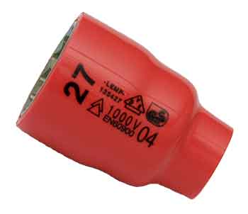 DOPSLEUTEL 1/2"X40 6-KT 27mm 130427 
