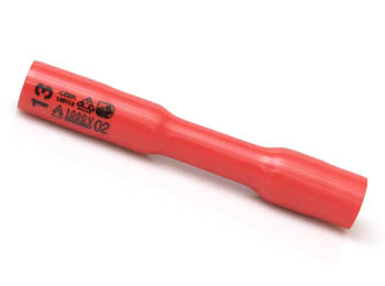 SOCKET WRENCH 3/8"X140 13mm 1000V 135113