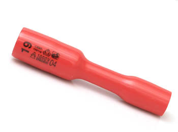 SOCKET WRENCH 3/8"X140mm 1000V 19mm 135119