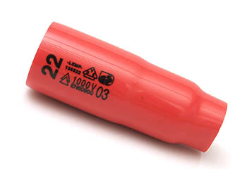 SOCKET WRENCH 1/2"X70 22mm 1000V 135522